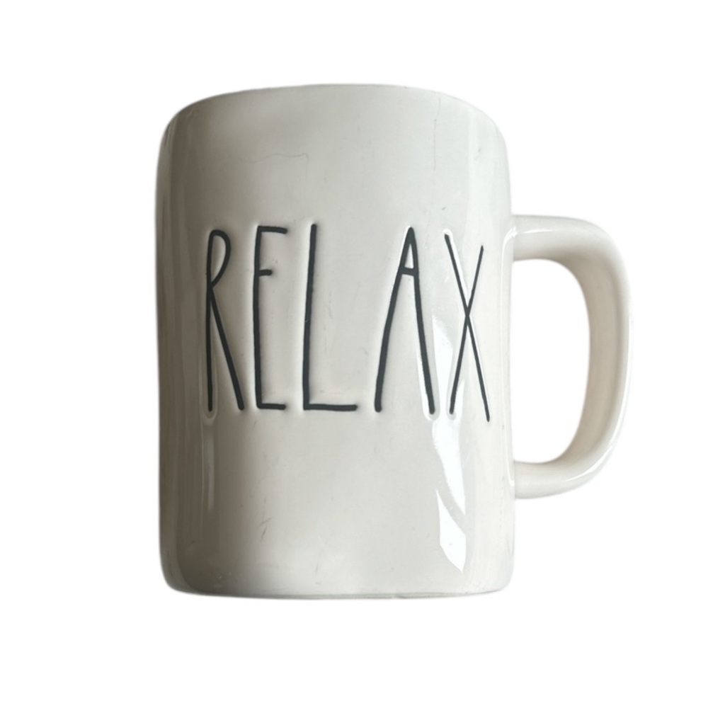 Rae Dunn Relax Artisan Collection By Magenta 5β Large Coffee Tea Mug